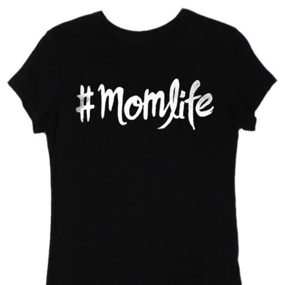 Tops - #Momlife Graphic Tee